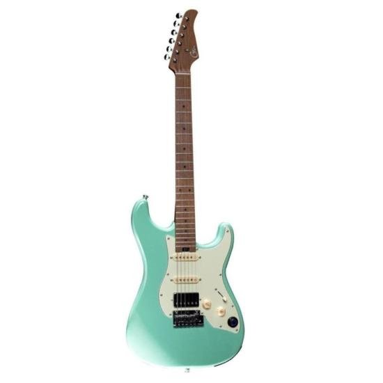 Guitarra Inteligente Mooer GTRS - S801 Surf Green por 3.999,00 à vista no boleto/pix ou parcele em até 12x sem juros. Compre na loja Mundomax!