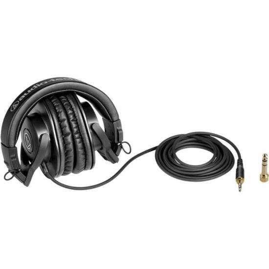 Fone De Ouvido Audio Technica ATH-M30X Pro Para Monitoramento por 859,00 à vista no boleto/pix ou parcele em até 10x sem juros. Compre na loja Mundomax!