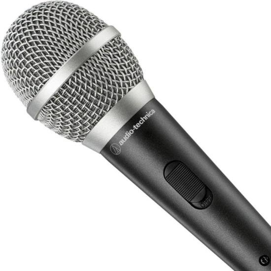 Microfone Dinâmico Audio Technica ATR1500X Unidirecional por 400,00 à vista no boleto/pix ou parcele em até 10x sem juros. Compre na loja Mundomax!