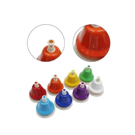 Sinos De Mão 8 Tons Custom Sound Kids CKSI 8 por 319,00 à vista no boleto/pix ou parcele em até 10x sem juros. Compre na loja Mundomax!