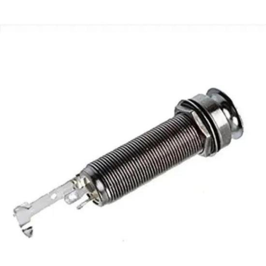 Jack De Metal Custom Sound CEJ2CBK Cilindrico Blindado Cromado por 70,00 à vista no boleto/pix ou parcele em até 2x sem juros. Compre na loja Mundomax!