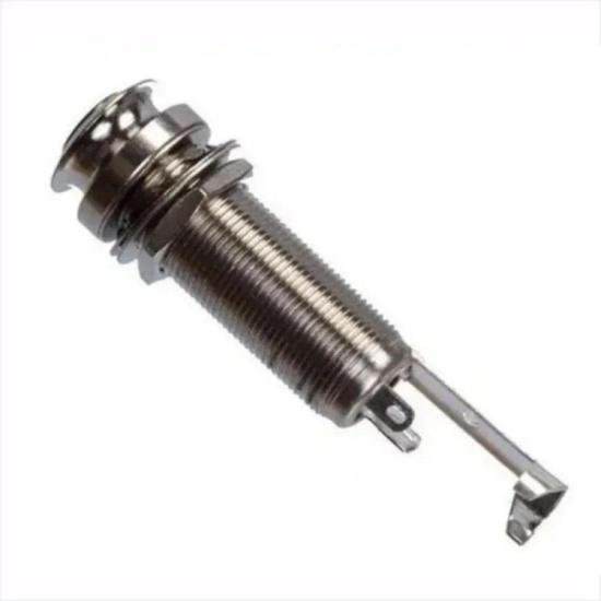 Jack De Metal Custom Sound CEJ2CBK Cilindrico Blindado Cromado por 70,00 à vista no boleto/pix ou parcele em até 2x sem juros. Compre na loja Mundomax!