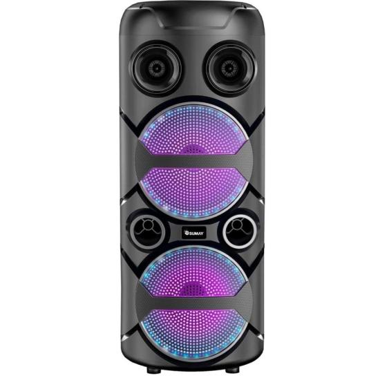 Caixa de Som Sumay CAP50 Ravena 400w Bluetooth Preta por 449,00 à vista no boleto/pix ou parcele em até 10x sem juros. Compre na loja Mundomax!