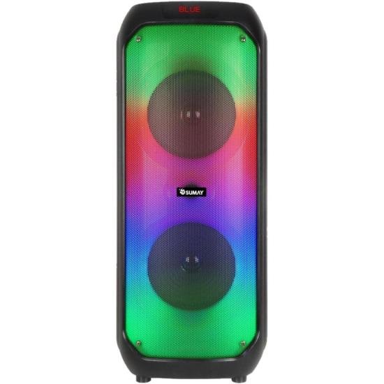 Caixa de Som Sumay CAP51 Fire 1000w Bluetooth Preta por 1.032,22 à vista no boleto/pix ou parcele em até 12x sem juros. Compre na loja Mundomax!