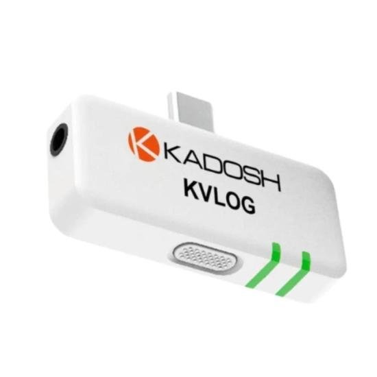 Microfone Lapela Kadosh KVLOG-2 Sem Fio Para Smartphone Branco por 999,00 à vista no boleto/pix ou parcele em até 10x sem juros. Compre na loja Mundomax!