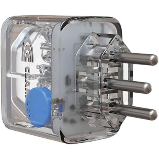 Protetor Contra Surtos DPS 3P 10A Pocket LCF Clamper Transparente por 45,00 à vista no boleto/pix ou parcele em até 1x sem juros. Compre na loja Mundomax!