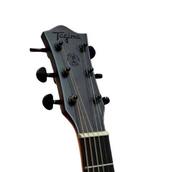 Violão Eletroacústico Tagima TBW-100 Aço Folk Non Cutaway Black Wood por 1.054,00 à vista no boleto/pix ou parcele em até 12x sem juros. Compre na loja Mundomax!