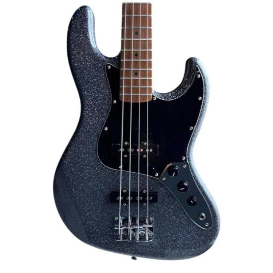 Contrabaixo Tagima TB-73 Jazz Bass 4 Cordas Passivo Gray Sparkle por 0,00 à vista no boleto/pix ou parcele em até 1x sem juros. Compre na loja Mundomax!