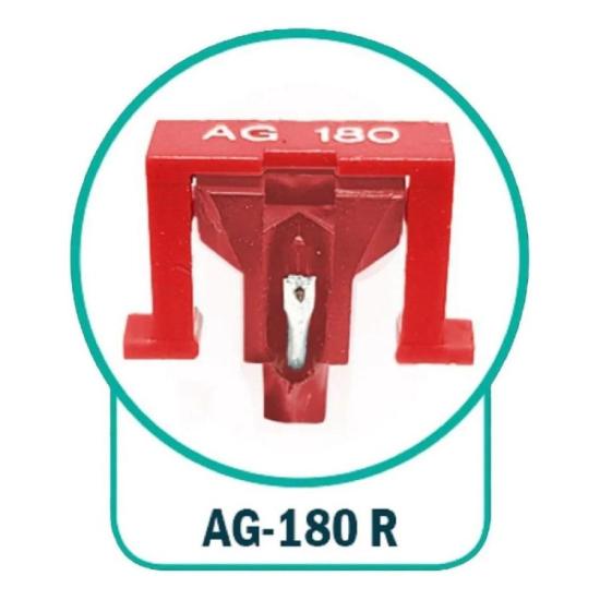 Agulha Leson AG180R Ponta Rubi Conica Para Toca Discos por 130,00 à vista no boleto/pix ou parcele em até 5x sem juros. Compre na loja Mundomax!