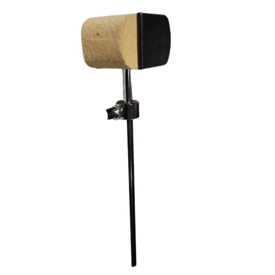 Batedor De Bumbo Torelli BAU78 Dupla Face Feltro Duro (87716)
