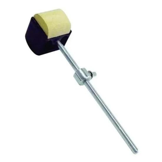 Batedor De Bumbo Torelli BAU78 Dupla Face Feltro Duro por 139,00 à vista no boleto/pix ou parcele em até 5x sem juros. Compre na loja Mundomax!