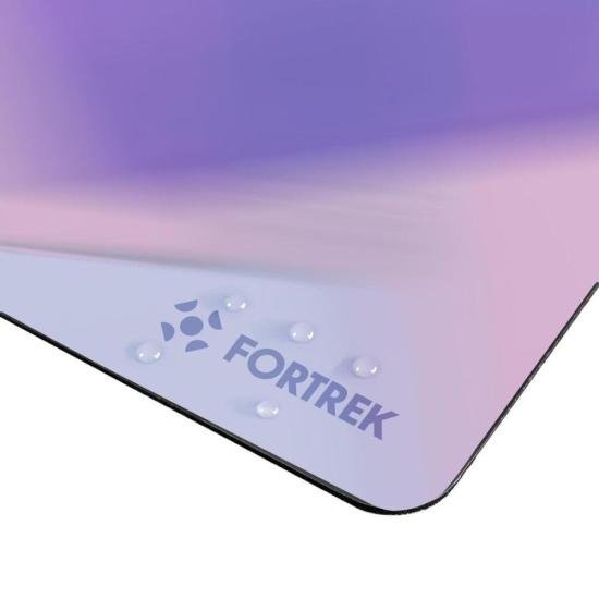 Mousepad Com Infusão de Vidro Fortrek Quickglass PRO Branco por 140,00 à vista no boleto/pix ou parcele em até 5x sem juros. Compre na loja Mundomax!