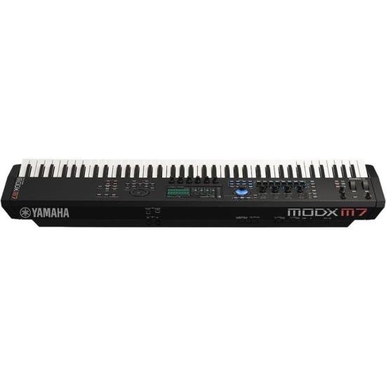 Teclado Yamaha MODX M7 Sintetizador Preto por 0,00 à vista no boleto/pix ou parcele em até 1x sem juros. Compre na loja Mundomax!