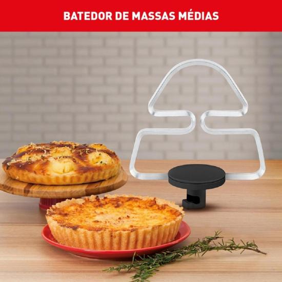 Batedeira Planetária Arno Super Chef KM01 750W Preta 220V por 0,00 à vista no boleto/pix ou parcele em até 1x sem juros. Compre na loja Mundomax!