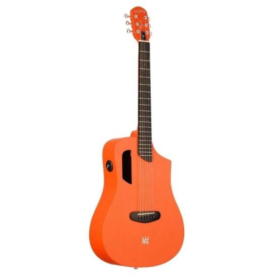 Violão Tagima Lumi-Y Aço Mini Smart 36\" Orange por 1.799,00 à vista no boleto/pix ou parcele em até 12x sem juros. Compre na loja Mundomax!