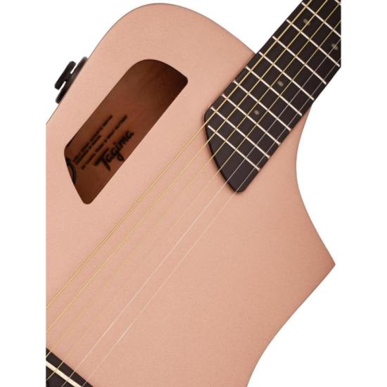 Violão Tagima Lumi-Y Aço Mini Smart 36\" Gold por 1.999,00 à vista no boleto/pix ou parcele em até 12x sem juros. Compre na loja Mundomax!