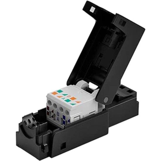 Conector RJ45 Macho CAT6 Tool Less Sohoplus por 0,00 à vista no boleto/pix ou parcele em até 1x sem juros. Compre na loja Mundomax!