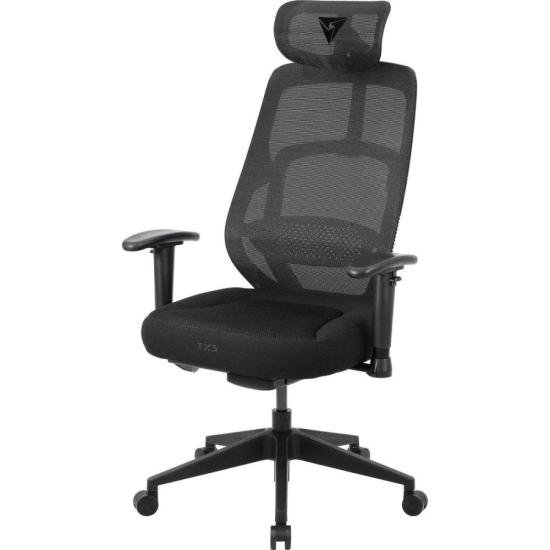Cadeira Ergonômica TX3 Yama Neue Preta por 1.345,00 à vista no boleto/pix ou parcele em até 12x sem juros. Compre na loja Mundomax!