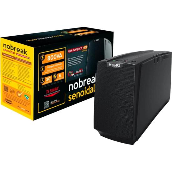 Nobreak Ts Shara Ups Senoidal 800VA Bivolt por 1.099,00 à vista no boleto/pix ou parcele em até 12x sem juros. Compre na loja Mundomax!