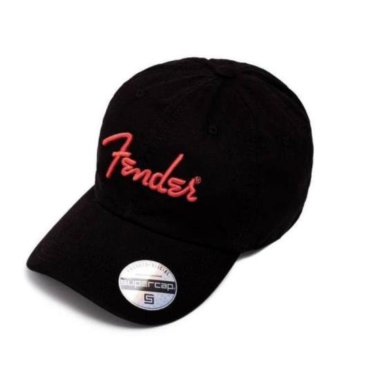 Boné Fender Lifestyle Preto por 139,00 à vista no boleto/pix ou parcele em até 5x sem juros. Compre na loja Mundomax!