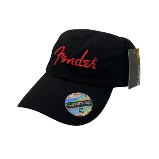 Boné Fender Lifestyle Preto por 139,00 à vista no boleto/pix ou parcele em até 5x sem juros. Compre na loja Mundomax!