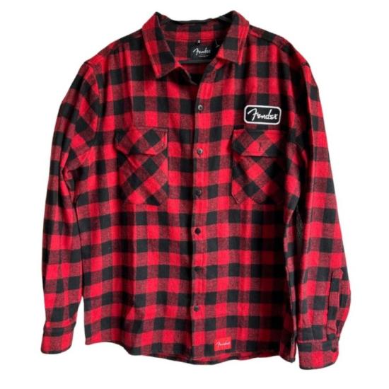 Camisa Xadrez Flanelada Fender Unissex (TAM GG) por 242,00 à vista no boleto/pix ou parcele em até 9x sem juros. Compre na loja Mundomax!