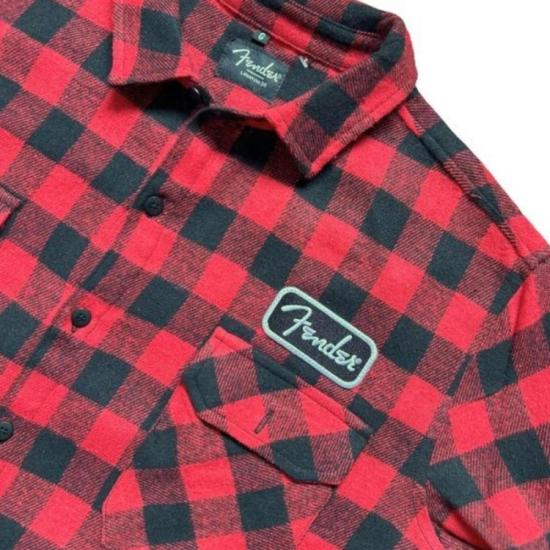 Camisa Xadrez Flanelada Fender Unissex (TAM GG) por 242,00 à vista no boleto/pix ou parcele em até 9x sem juros. Compre na loja Mundomax!