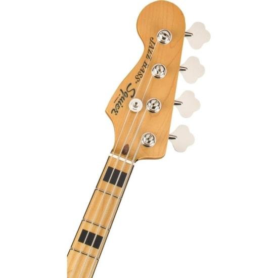 Contrabaixo Squier Jazz Bass Classic ‘70s (canhoto) Black por 4.599,00 à vista no boleto/pix ou parcele em até 12x sem juros. Compre na loja Mundomax!