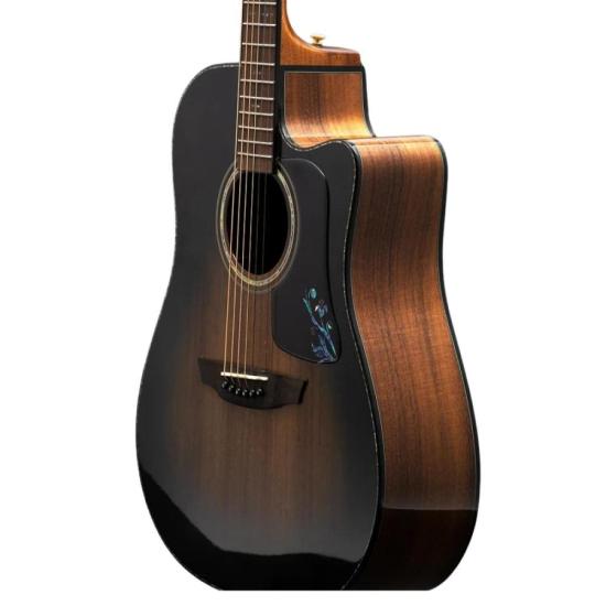Violão Strinberg DD6SC KOA Diamond Folk Black sunburst por 4.899,00 à vista no boleto/pix ou parcele em até 12x sem juros. Compre na loja Mundomax!