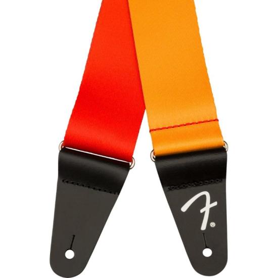 Correia Fender Ombre 2\" Tequila Sunrise por 299,00 à vista no boleto/pix ou parcele em até 10x sem juros. Compre na loja Mundomax!