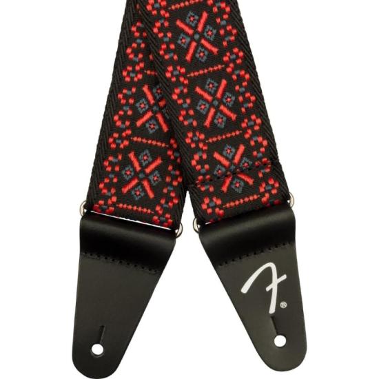 Correia Fender Pasadena Pasadena Woven 2\" Lattice Red por 185,00 à vista no boleto/pix ou parcele em até 7x sem juros. Compre na loja Mundomax!