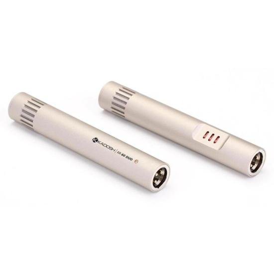 Microfone Kadosh KR60 Duo Supercardioide Condensador por 1.295,00 à vista no boleto/pix ou parcele em até 12x sem juros. Compre na loja Mundomax!