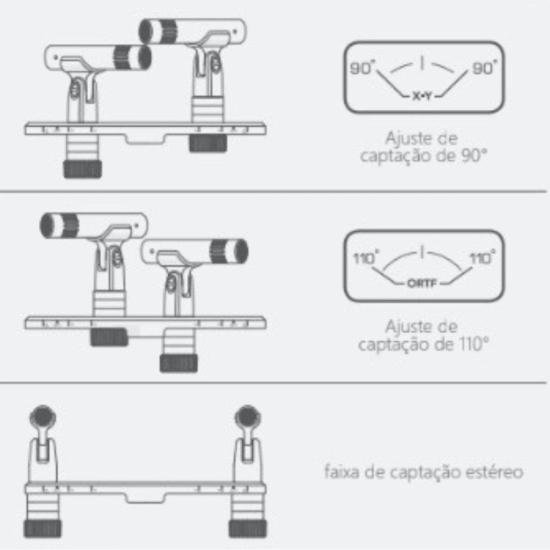 Microfone Kadosh KR60 Duo Supercardioide Condensador por 1.295,00 à vista no boleto/pix ou parcele em até 12x sem juros. Compre na loja Mundomax!