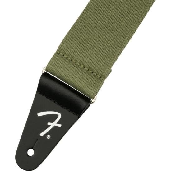 Correia Fender Supersoft 2\" Olive por 179,00 à vista no boleto/pix ou parcele em até 7x sem juros. Compre na loja Mundomax!