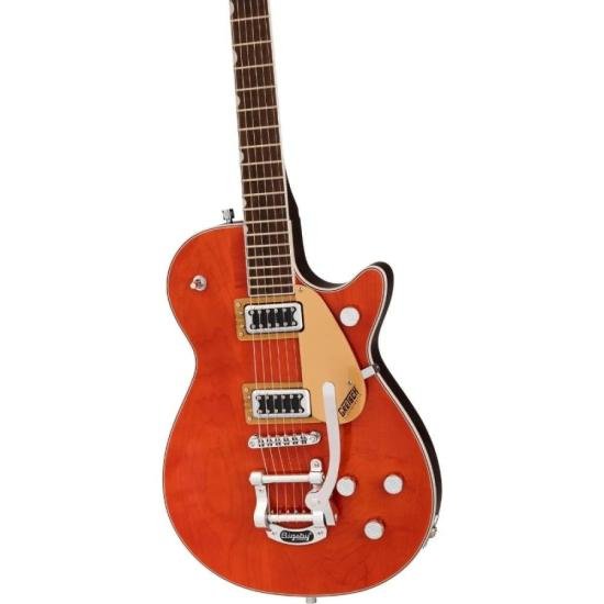 Guitarra Gretsch G5230T Electromatic Jet FT Single-Cut with Bigsby por 5.299,00 à vista no boleto/pix ou parcele em até 12x sem juros. Compre na loja Mundomax!