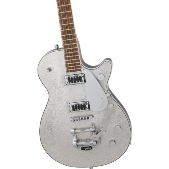 Guitarra Gretsch G5230T Electromatic Sparkle Jet FT Single-Cut with por 7.299,00 à vista no boleto/pix ou parcele em até 12x sem juros. Compre na loja Mundomax!