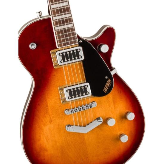 Guitarra Gretsch G5220 Electromatic® Jet™ BT Single-Cut with V-Stoptail por 4.641,00 à vista no boleto/pix ou parcele em até 12x sem juros. Compre na loja Mundomax!