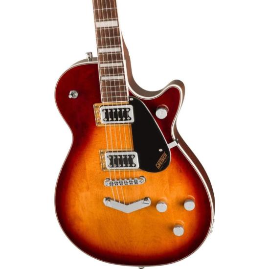 Guitarra Gretsch G5220 Electromatic® Jet™ BT Single-Cut with V-Stoptail por 4.641,00 à vista no boleto/pix ou parcele em até 12x sem juros. Compre na loja Mundomax!