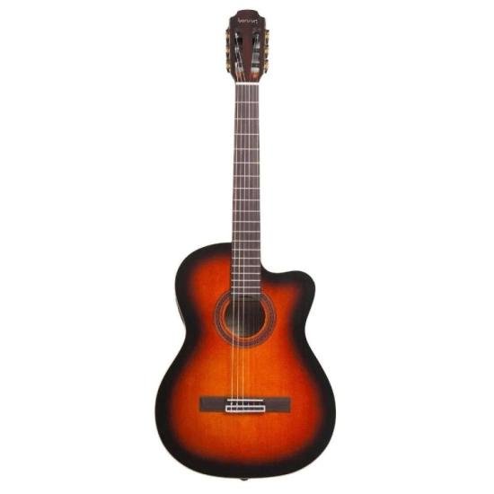 Violão Benson EXC900CE Exodus Sunburst Com Bag por 2.069,00 à vista no boleto/pix ou parcele em até 12x sem juros. Compre na loja Mundomax!