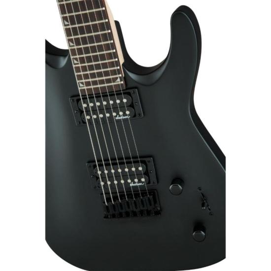 Guitarra Jackson JS22-7 Dinky Arch Top DKA HT 7 cordas Satin Black por 2.399,00 à vista no boleto/pix ou parcele em até 12x sem juros. Compre na loja Mundomax!
