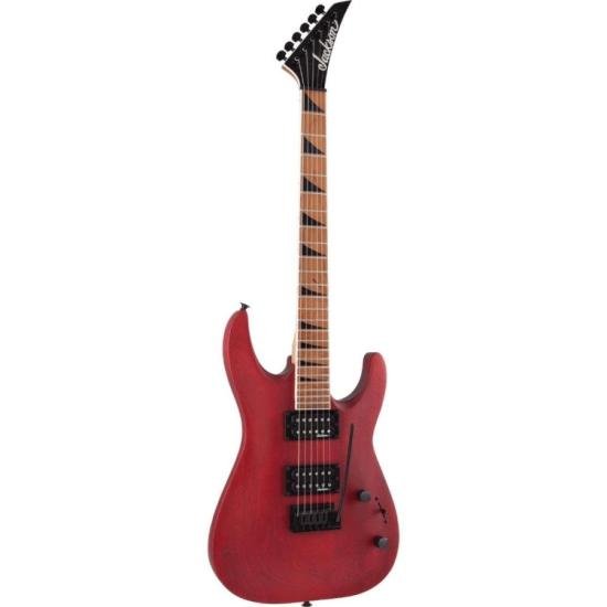 Guitarra Jackson JS24 Dinky Arch Top DKAM Red Stain por 3.314,00 à vista no boleto/pix ou parcele em até 12x sem juros. Compre na loja Mundomax!