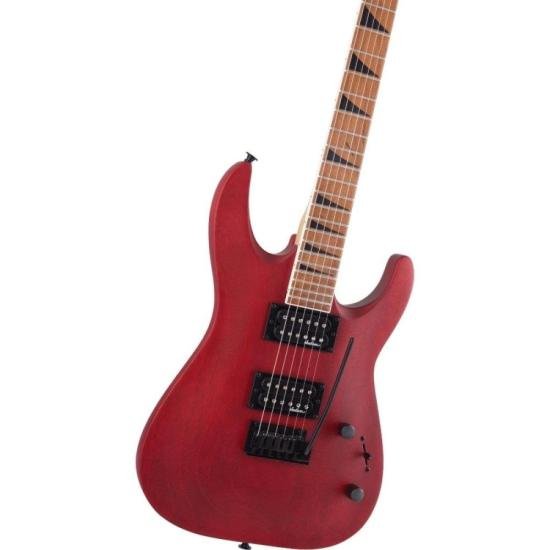 Guitarra Jackson JS24 Dinky Arch Top DKAM Red Stain por 3.314,00 à vista no boleto/pix ou parcele em até 12x sem juros. Compre na loja Mundomax!