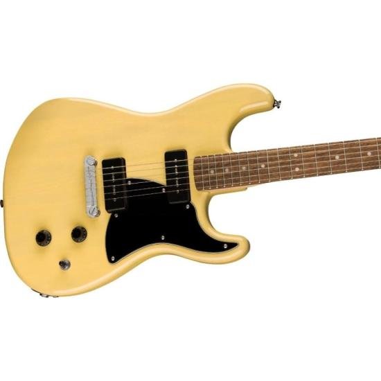 Guitarra Squier Paranormal Strat-O-Sonic Vintage Blonde por 3.788,00 à vista no boleto/pix ou parcele em até 12x sem juros. Compre na loja Mundomax!