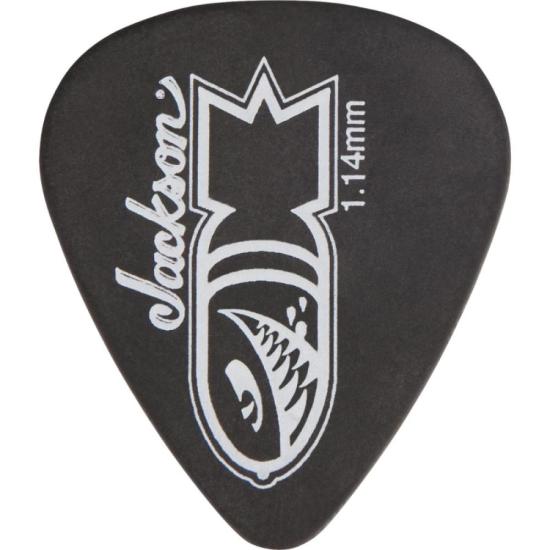 Palheta Jackson 351 Bomb Extra Heavy Black (C/12) por 37,00 à vista no boleto/pix ou parcele em até 1x sem juros. Compre na loja Mundomax!