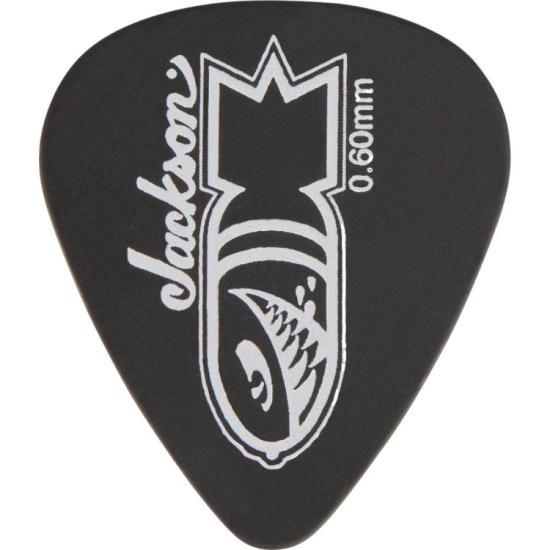 Palheta Jackson 351 Bomb Thin/Med Black (C/12) por 40,00 à vista no boleto/pix ou parcele em até 1x sem juros. Compre na loja Mundomax!