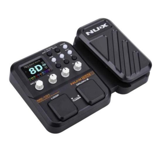 Pedaleira Nux MG101 Multiefeitos Para Guitarra Preto por 1.169,00 à vista no boleto/pix ou parcele em até 12x sem juros. Compre na loja Mundomax!