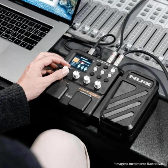 Pedaleira Nux MG101 Multiefeitos Para Guitarra Preto por 1.169,00 à vista no boleto/pix ou parcele em até 12x sem juros. Compre na loja Mundomax!