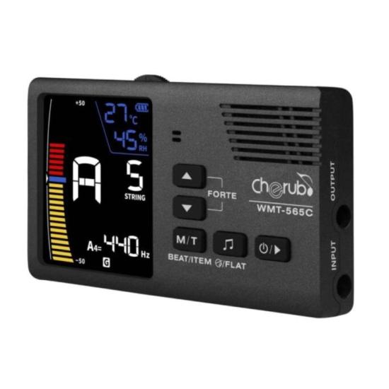 Metrônomo Afinador Cherub WMT565C Para Instrumentos De Corda por 269,00 à vista no boleto/pix ou parcele em até 10x sem juros. Compre na loja Mundomax!