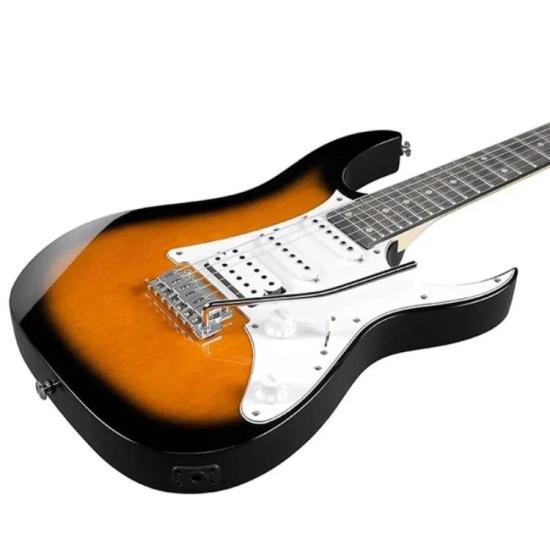 Guitarra Ibanez GRG140 RG Gio 6 Cordas Sunburst por 2.799,00 à vista no boleto/pix ou parcele em até 12x sem juros. Compre na loja Mundomax!