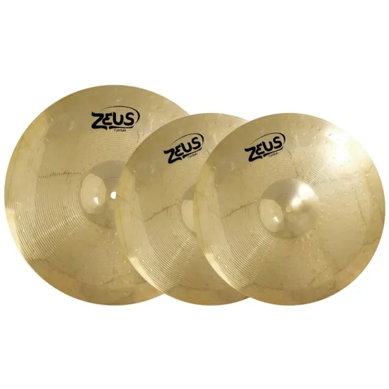 Kit Set De Pratos Zeus Beginner Set A por 0,00 à vista no boleto/pix ou parcele em até 1x sem juros. Compre na loja Mundomax!